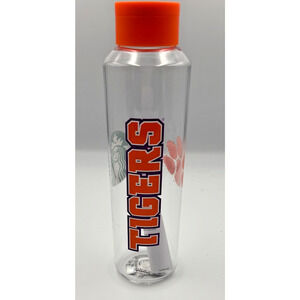 Starbucks Clemson Tigers Water Bottle Orange Top, Orange PAW‎